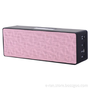 Mini Bluetooth Speaker, Touch Panel with Micro SD Card Slot, Hand-free Phone Calling